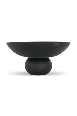 Modern European furniture - Black Terracotta Decorative Bowl- www.oroa.com