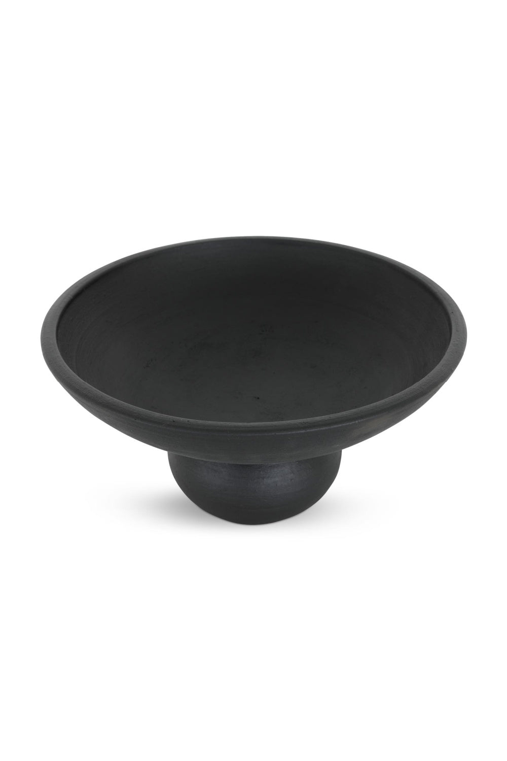 Modern European furniture - Black Terracotta Decorative Bowl- www.oroa.com
