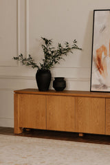 Modern European furniture - Black Terracotta Vessel - www.oroa.com