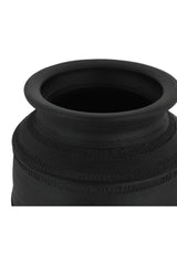 Modern European furniture - Black Terracotta Vessel - www.oroa.com