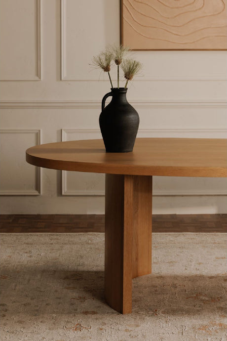 Modern European furniture - Black Terracotta Vase - www.oroa.com