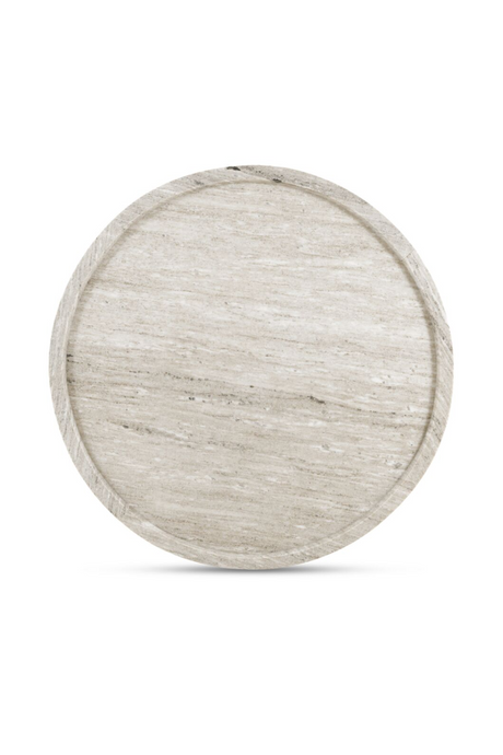 Modern European furniture - Round Marble Tray Coffee Table - www.oroa.com