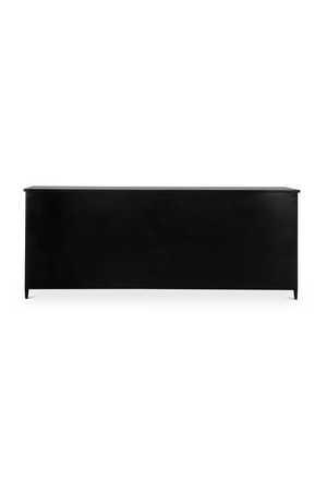 Black Metal 4-Door Sideboard | Novi Living Henry | Oroa.com