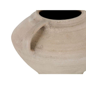   Beige Terracotta Classic Vase | Oroa.com