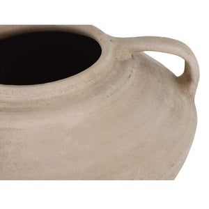   Beige Terracotta Classic Vase | Oroa.com