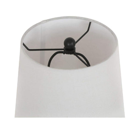 White Fabric Table Lamp | Novi Living Bibi