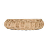 Modern European furniture - Natural Woven Wicker Bowl - www.oroa.com