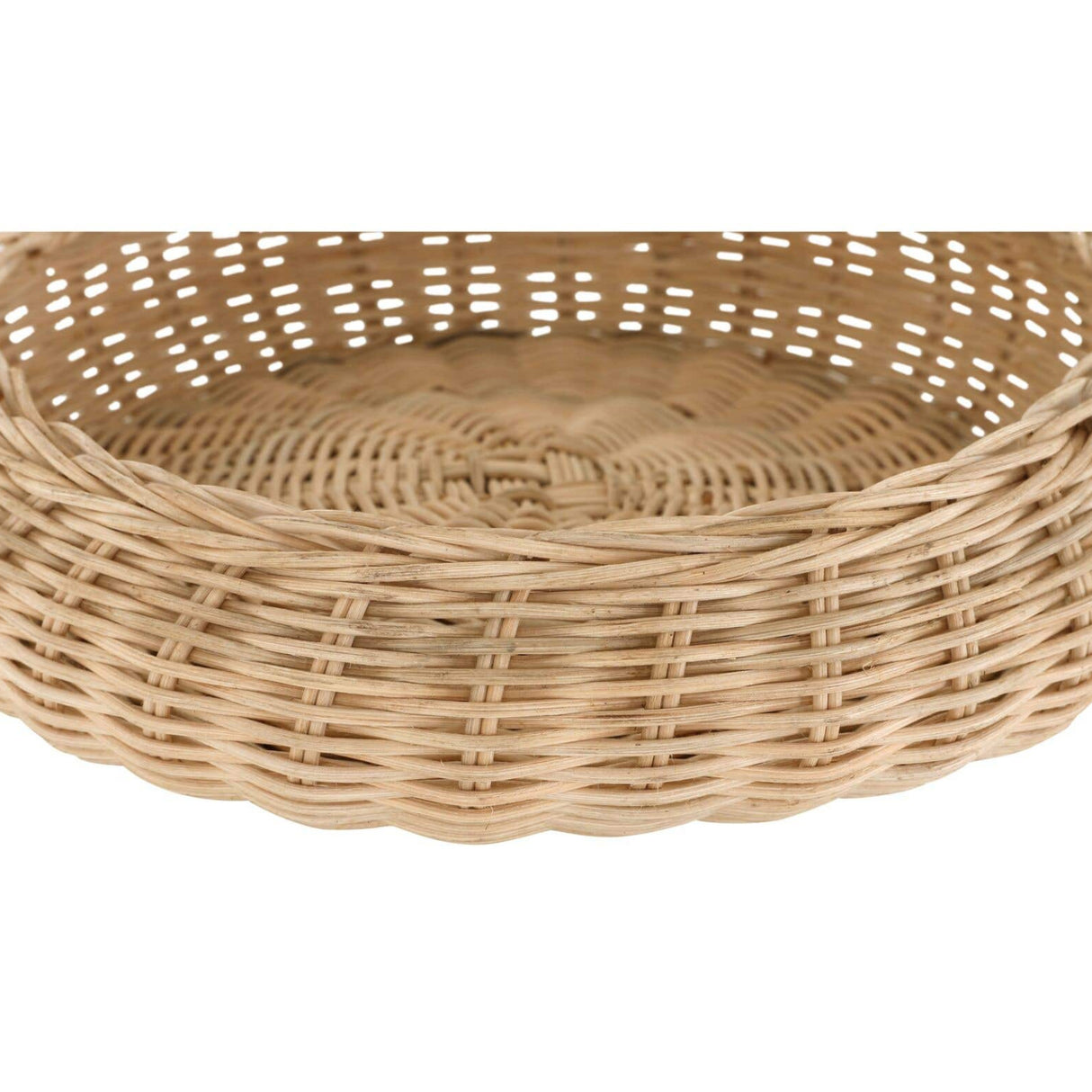 Modern European furniture - Natural Woven Wicker Bowl - www.oroa.com