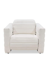 Modern European furniture - Channeled Recliner Lounge Chair - www.oroa.com