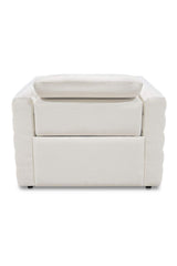 Modern European furniture - Channeled Recliner Lounge Chair - www.oroa.com
