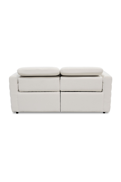 Modern European furniture - Channeled Power Recliner Sofa - www.oroa.com