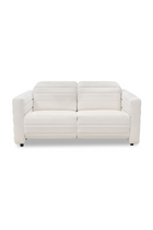 Modern European furniture - Channeled Power Recliner Sofa - www.oroa.com