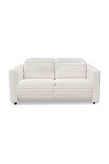 Modern European furniture - Channeled Power Recliner Sofa - www.oroa.com