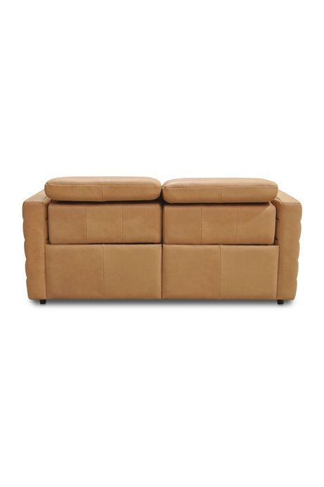 Modern European furniture - Channeled Power Recliner Sofa - www.oroa.com