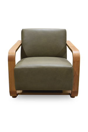 Oak Framed Lounge Chair | Novi Living Eckersley