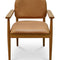 Modern European furniture - Wooden Padded Dining Chairs - www.oroa.com