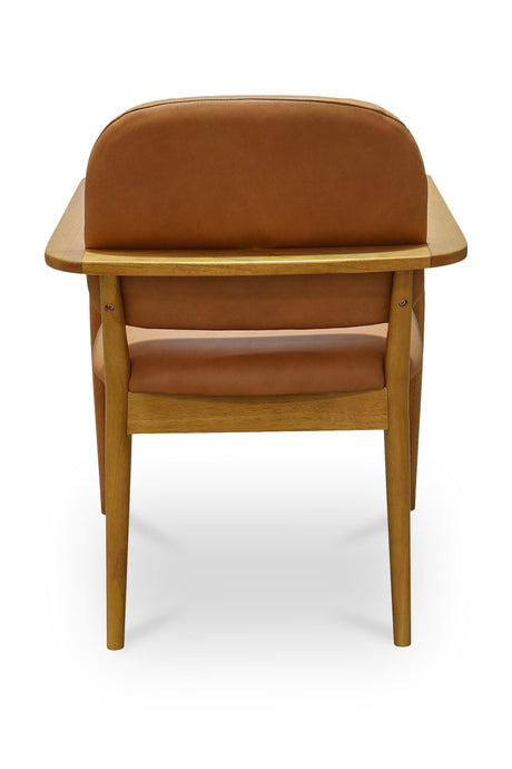 Modern European furniture - Wooden Padded Dining Chairs - www.oroa.com