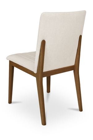 Cream Padded Dining Chairs (2) | Novi Living Demi | Oroa.com