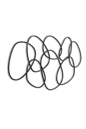 Modern European furniture - Interlocking Bronze Ring Wall Decor - www.oroa.com