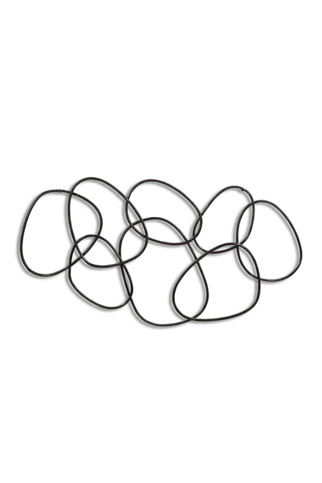 Interlocking Bronze Ring Wall Decor | Novi Living Coro | Oroa.com
