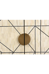 Modern European furniture - Cream 2-Door Cabinet - www.oroa.com