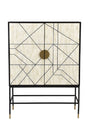 Modern European furniture - Cream 2-Door Cabinet - www.oroa.com
