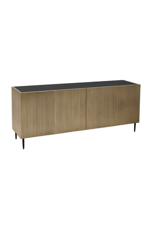Antique Brass 2-Door Sideboard | Novi Living Brogan | Oroa.com