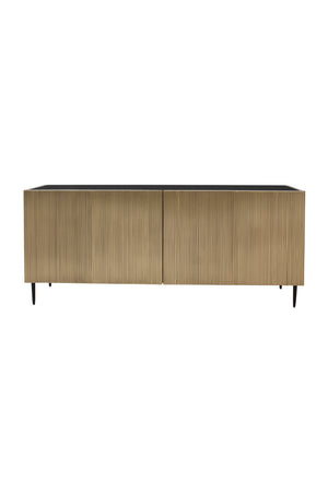 Antique Brass 2-Door Sideboard | Novi Living Brogan | Oroa.com