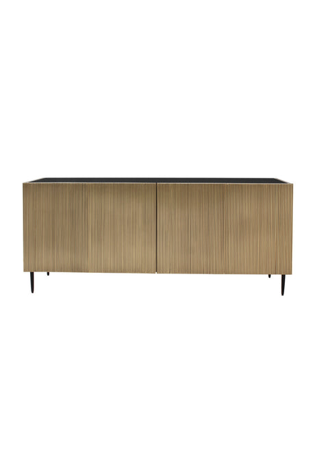 Antique Brass 2-Door Sideboard | Novi Living Brogan | Oroa.com