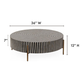 Modern European furniture - Round Art Deco Coffee Table - www.oroa.com