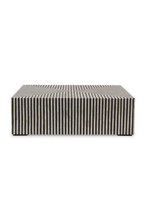 Modern European furniture - Black & White Bone Coffee Table - www.oroa.com