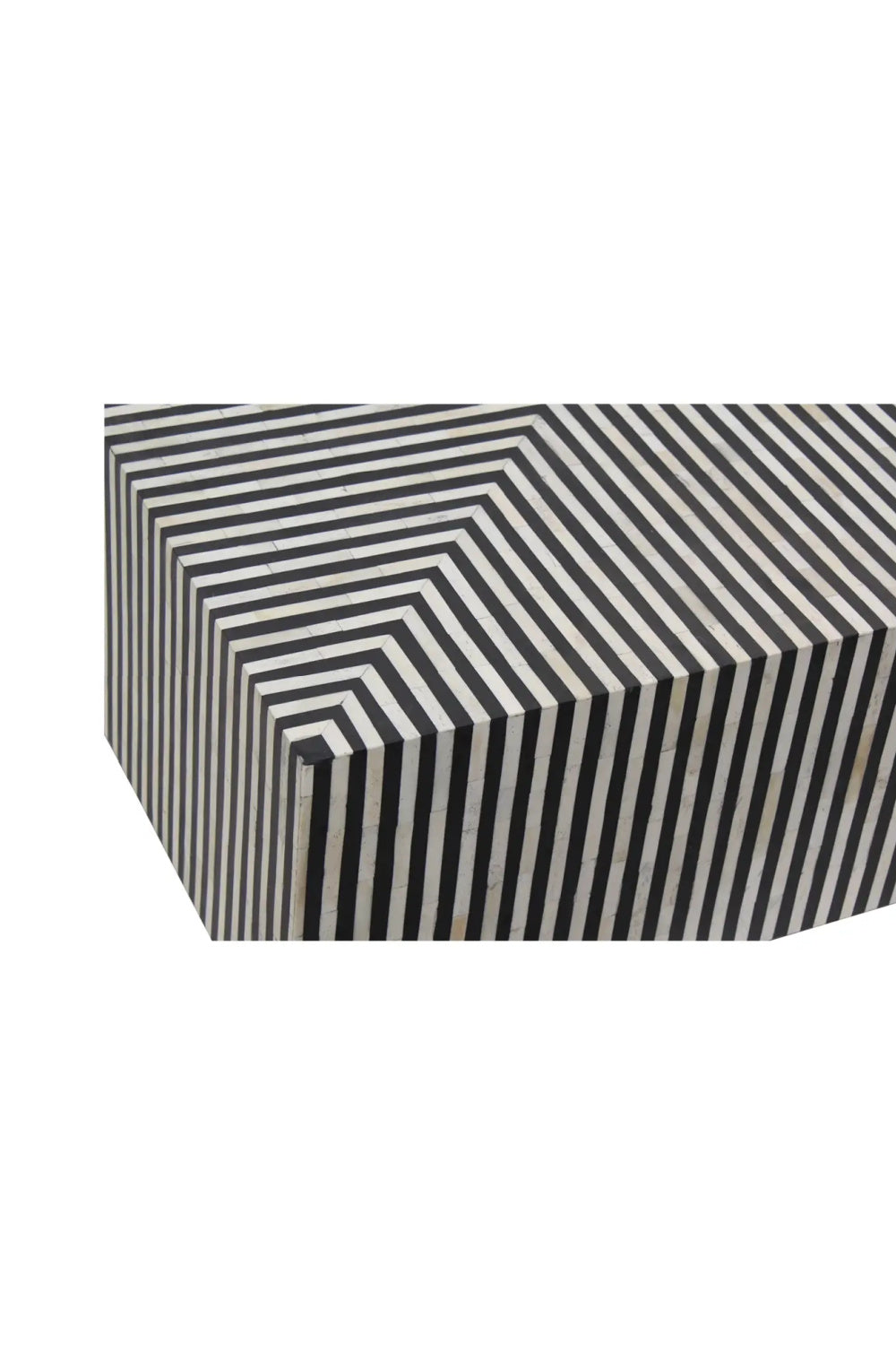 Black & White Bone Coffee Table | Novi Living Terning | Oroa.com