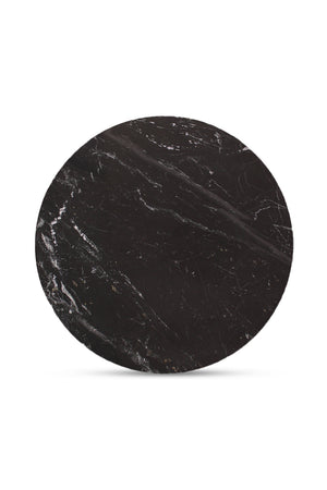 Black Marble Round Coffee Table | Novi Living Ritual | Oroa.com