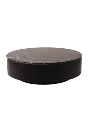 Black Marble Round Coffee Table | Novi Living Ritual | Oroa.com