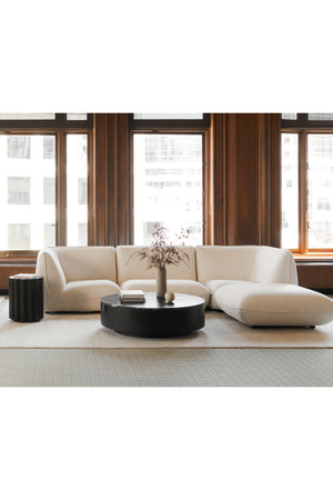 Black Marble Round Coffee Table | Novi Living Ritual | Oroa.com