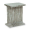 Modern European furniture - Marble I-Beam Accent Table - www.oroa.com