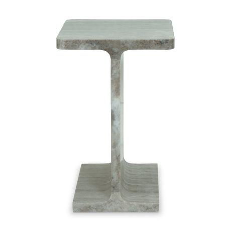Modern European furniture - Marble I-Beam Accent Table - www.oroa.com