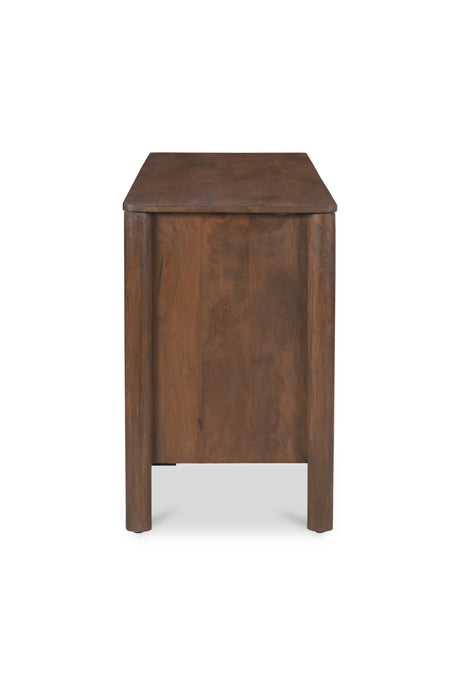 Modern European furniture - Scalloped Edge 3-Drawer Sideboard - www.oroa.com