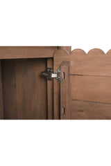 Modern European furniture - Scalloped Edge 4-Door Sideboard - www.oroa.com