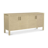 Modern European furniture - Scalloped Edge 4-Door Sideboard - www.oroa.com