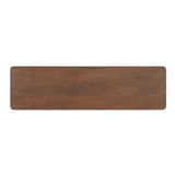 Modern European furniture - Wooden Scalloped 2-Drawer Console Table - www.oroa.com