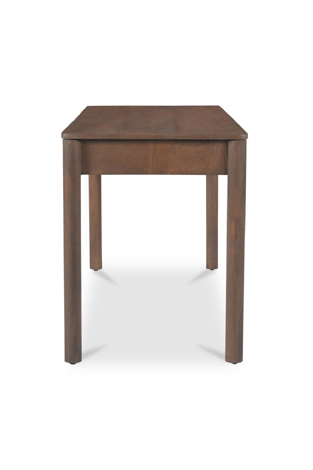 Modern European furniture - Scalloped Edge Wooden 3-Drawer Desk - www.oroa.com