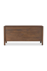 Modern European furniture - Scalloped Edge Wooden 6-Drawer Dresser - www.oroa.com