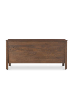 Modern European furniture - Scalloped Edge Wooden 6-Drawer Dresser - www.oroa.com