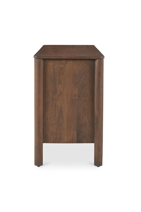 Modern European furniture - Scalloped Edge Wooden 6-Drawer Dresser - www.oroa.com