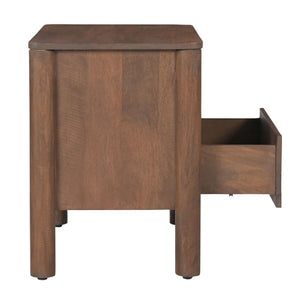   Modern European furniture - Scalloped-Edge 2-Drawer Nightstand - www.oroa.com | Oroa.com