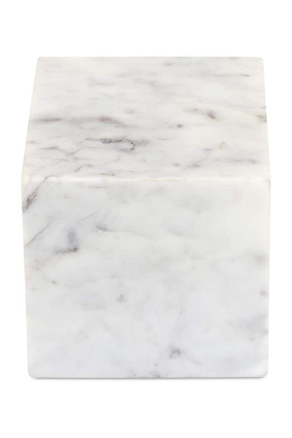 White Marble Cube Tabletop Decor | Novi Living Cora | Oroa.com