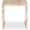 Modern European furniture - Marble Square Accent Table - www.oroa.com