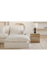 Modern European furniture - Marble Square Accent Table - www.oroa.com