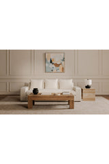 Modern European furniture - Marble Square Accent Table - www.oroa.com